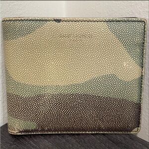 SAINT LAURENT Camouflage Leather Men's Wallet✨💯 AuThEnTiC